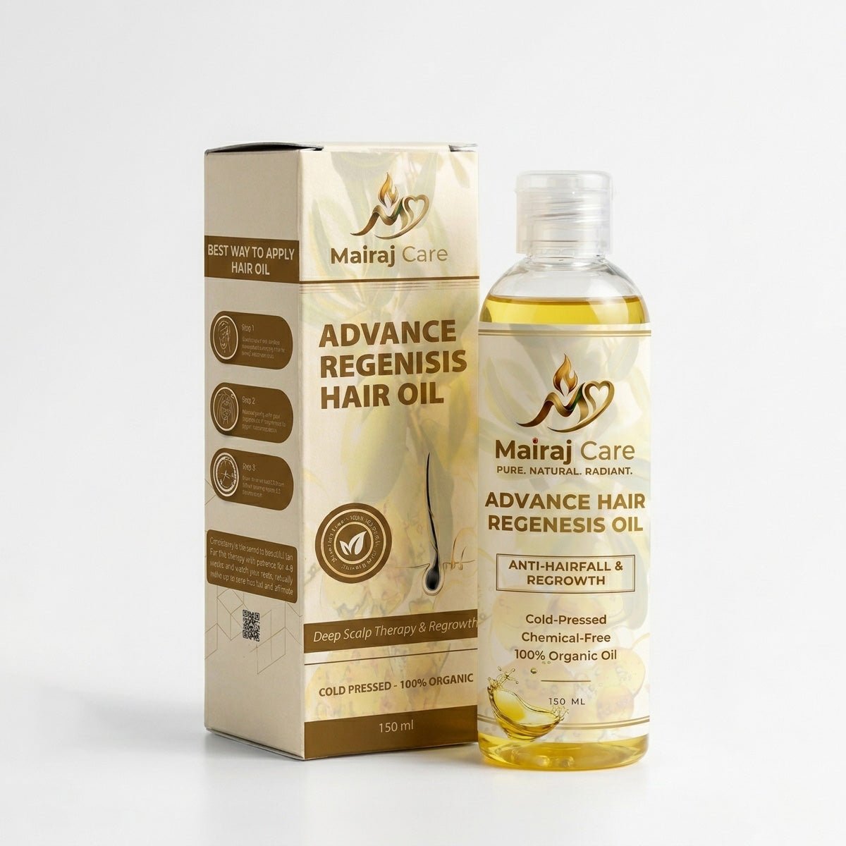 Advance Regenesis Hair Oil For Hairfall & Dandruff - Mairaj Care