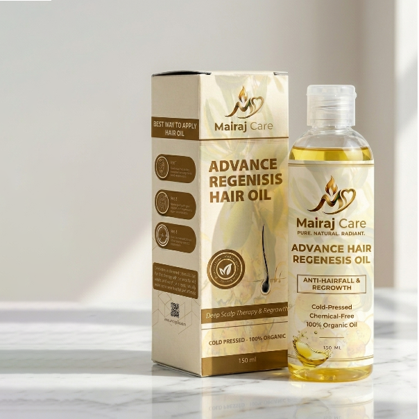 Advance Regenesis Organic Hair Oil For Hairfall & Dandruff