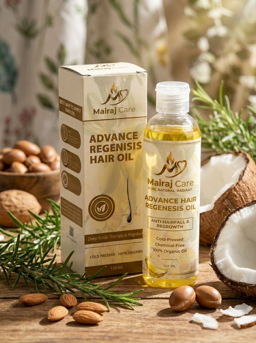 Advance Regenesis Organic Hair Oil For Hairfall & Dandruff