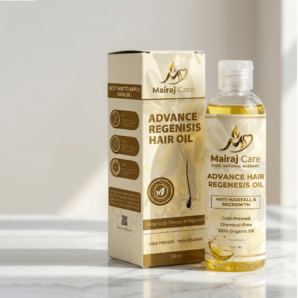 Advance Regenesis Organic Hair Oil For Hairfall & Dandruff - Mairaj Care